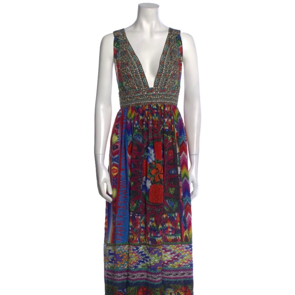 Camilla Deep Plunge Gown